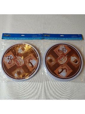 Cooking Concepts Burner Cover Set of 2 NIP